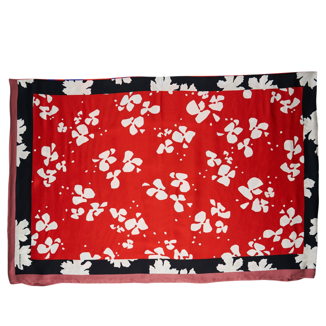 Dries Van Noten Printed Scarf – Available at Club 21, Official Retailer in Singapore, Malaysia & Thailand with Global Shipping Online