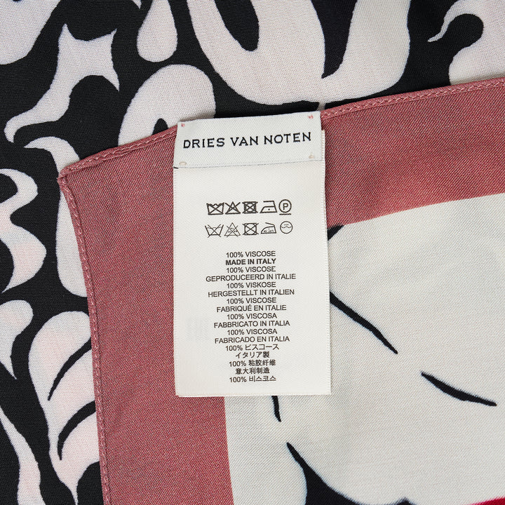 Dries Van Noten Printed Scarf – Available at Club 21, Official Retailer in Singapore, Malaysia & Thailand with Global Shipping Online