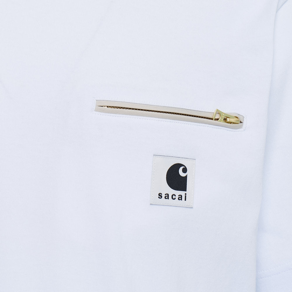 sacai x Carhartt WIP Carhartt WIP Cotton Jersey T-Shirt - view 2