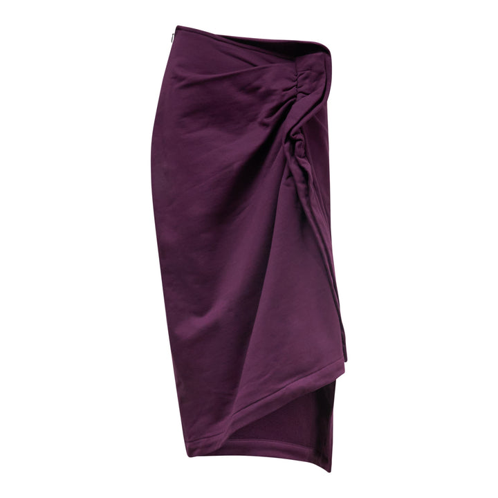Fitted Draped Skirt