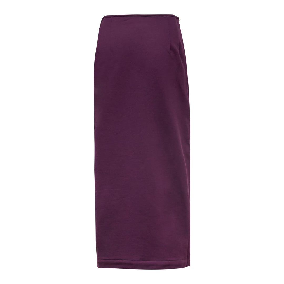 Fitted Draped Skirt