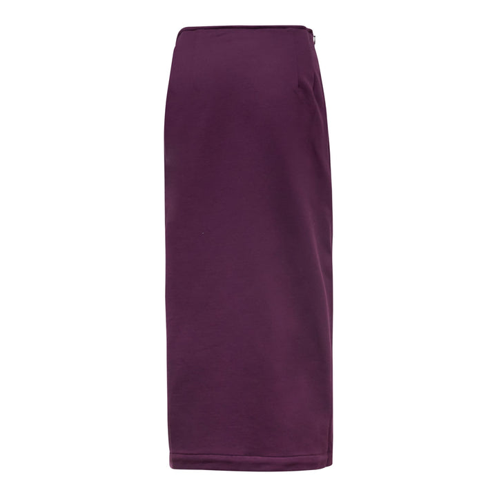 Fitted Draped Skirt