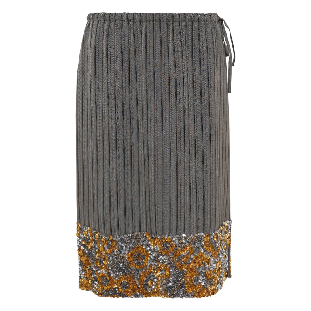Elasticated Straight Skirt