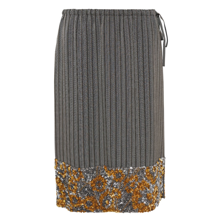 Elasticated Straight Skirt