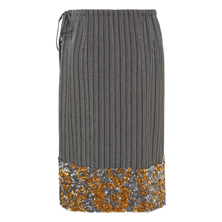 Elasticated Straight Skirt