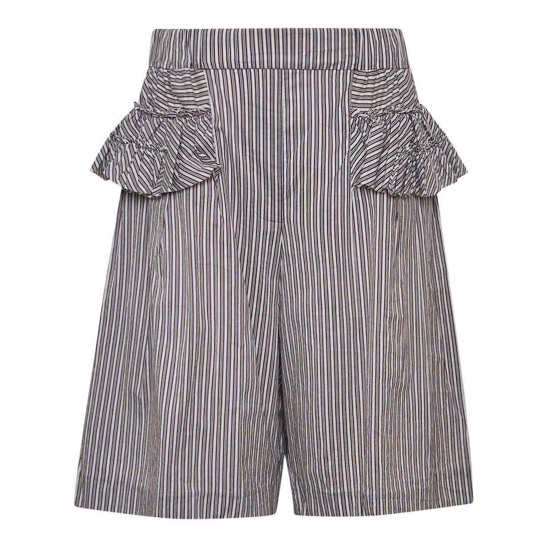 Dries Van Noten Voluminous Shorts With Hip Ruffle – Available at Club 21, Official Retailer in Singapore, Malaysia & Thailand with Global Shipping Online