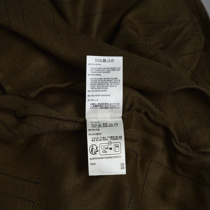 Monogram Flannel PJ Top