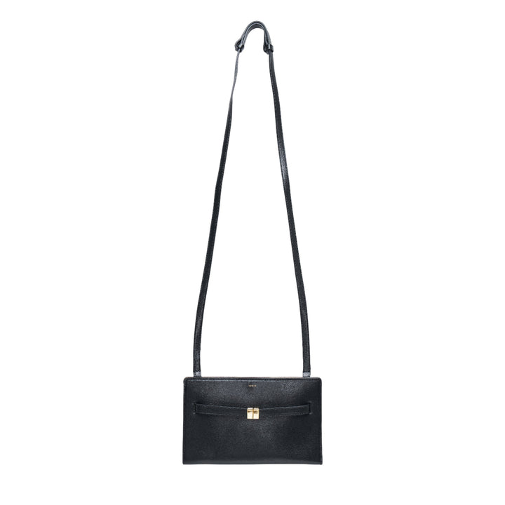 Belted Leather Crossbody