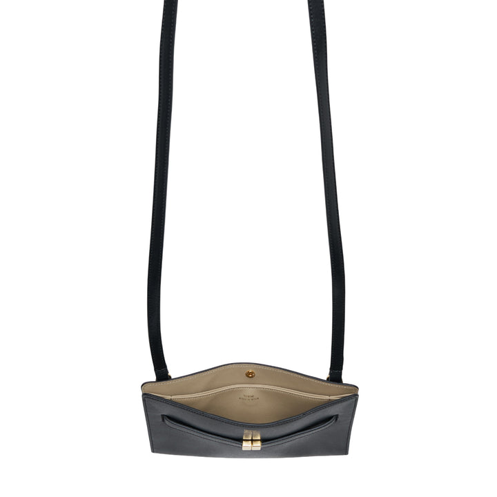 Belted Leather Crossbody