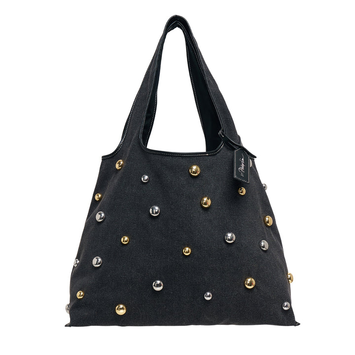 Washed Denim Market Tote