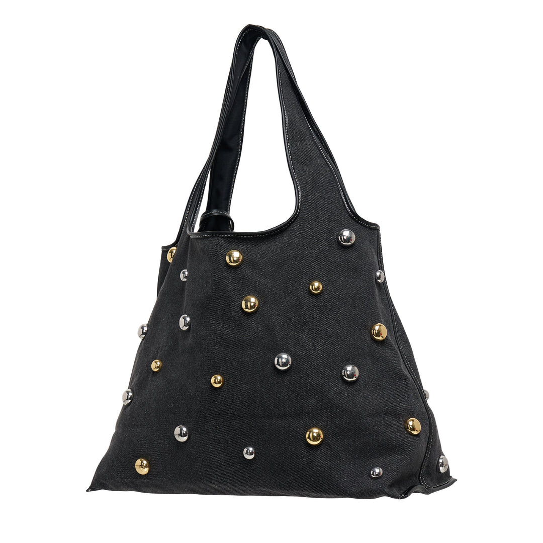Washed Denim Market Tote