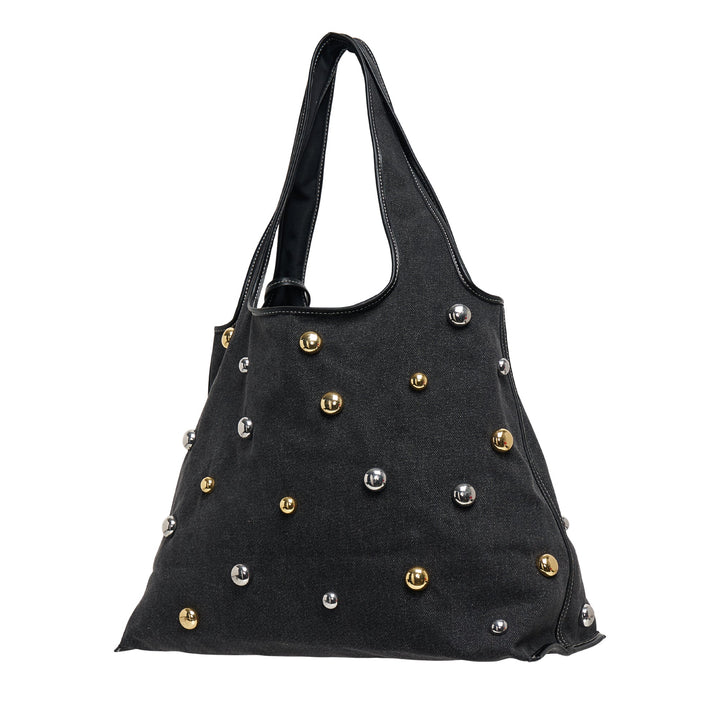 Washed Denim Market Tote