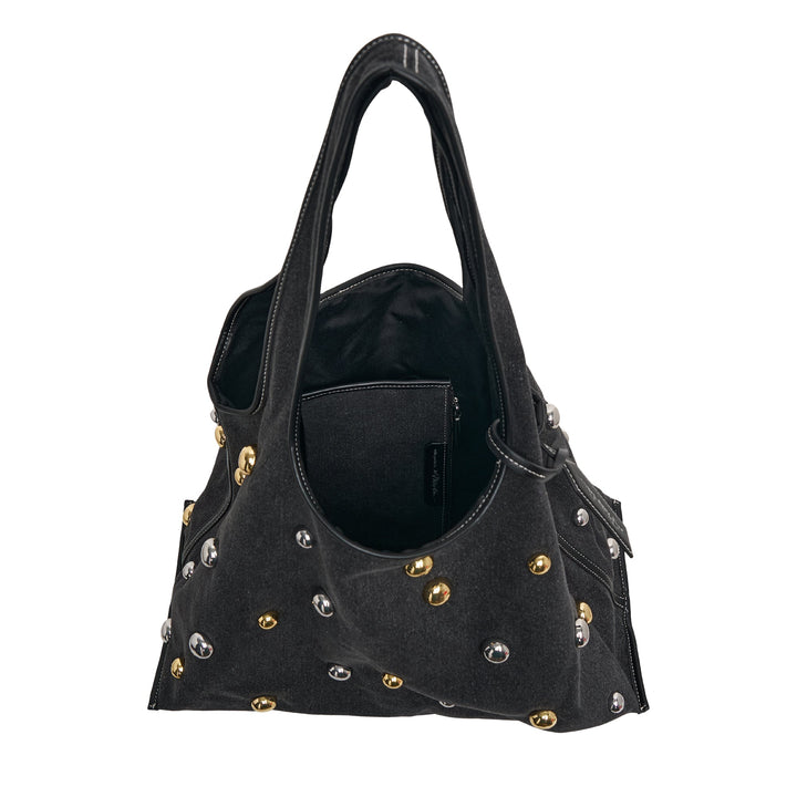 Washed Denim Market Tote