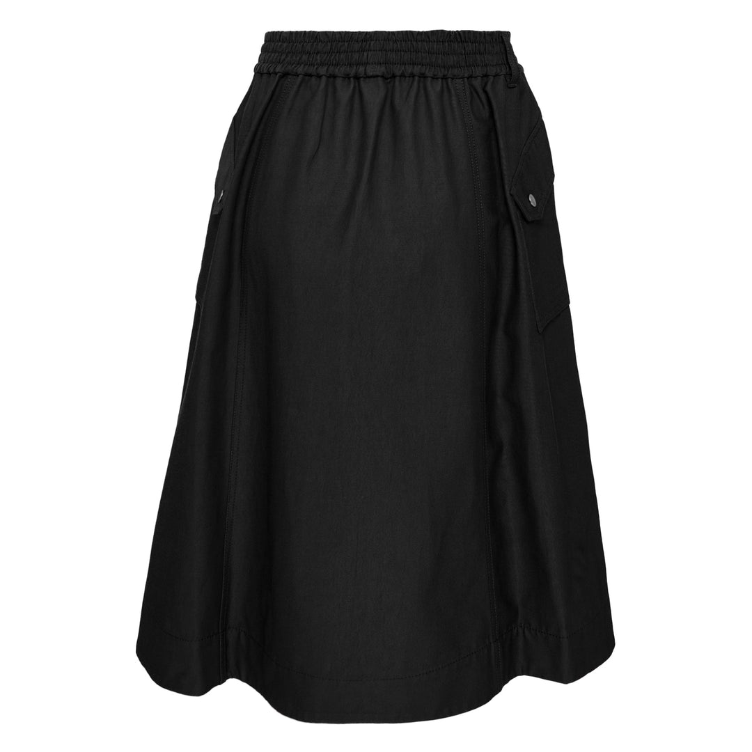 Utility Midi Wrap Skirt