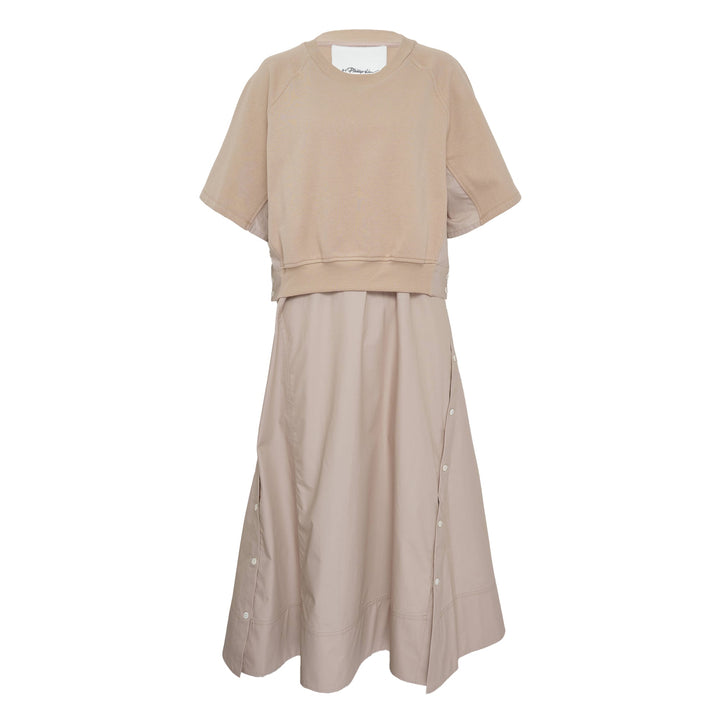 French Terry Combo Dress