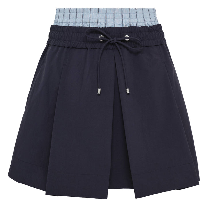 Ripstop Mini Skirt Double Waistband