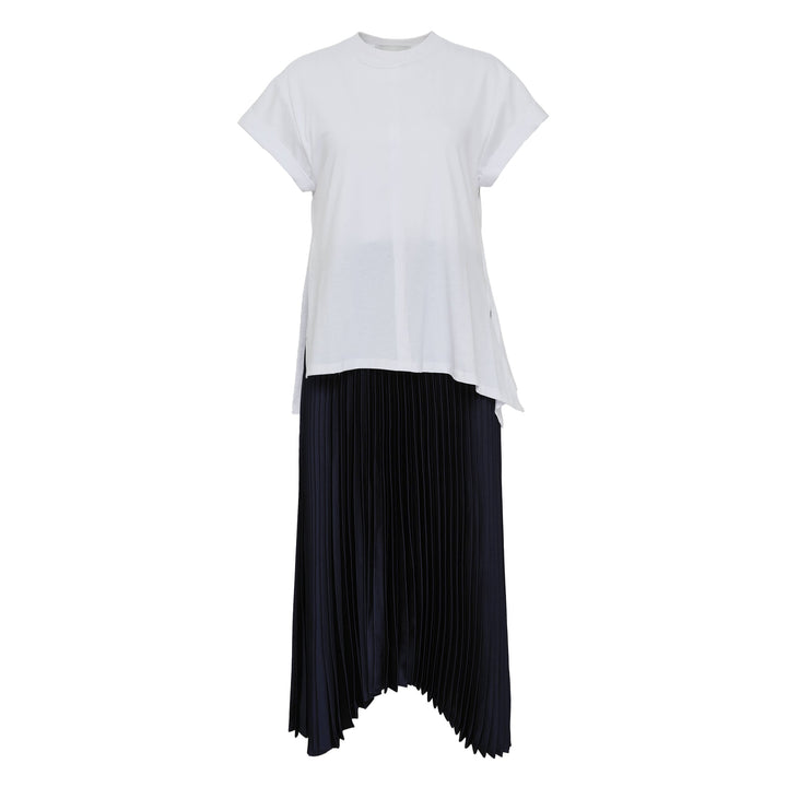 Short Sleeve T-Shirt Combo Dress