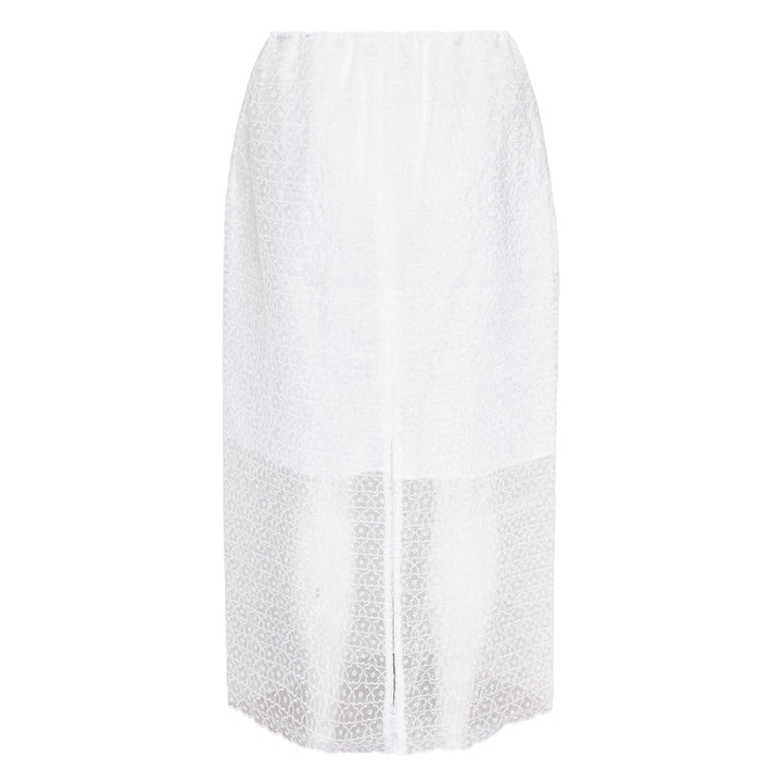 Cecilie Bahnsen Long Pencil Skirt With Drawstring – Available at Club 21, Official Retailer in Singapore, Malaysia & Thailand with Global Shipping Online