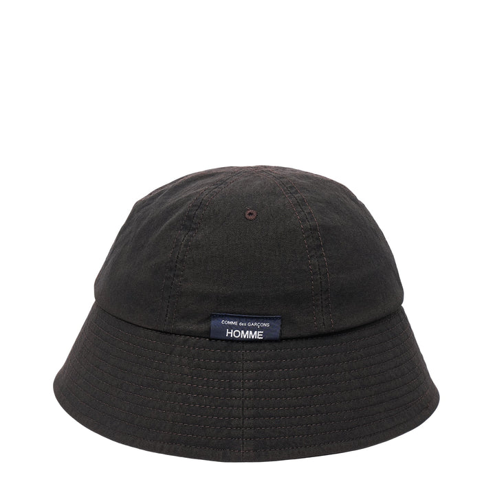 Black Nylon Bucket Hat