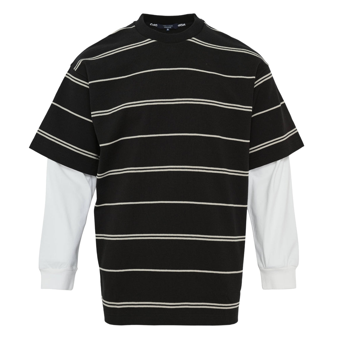 Horizontal Stripe Cotton Tee