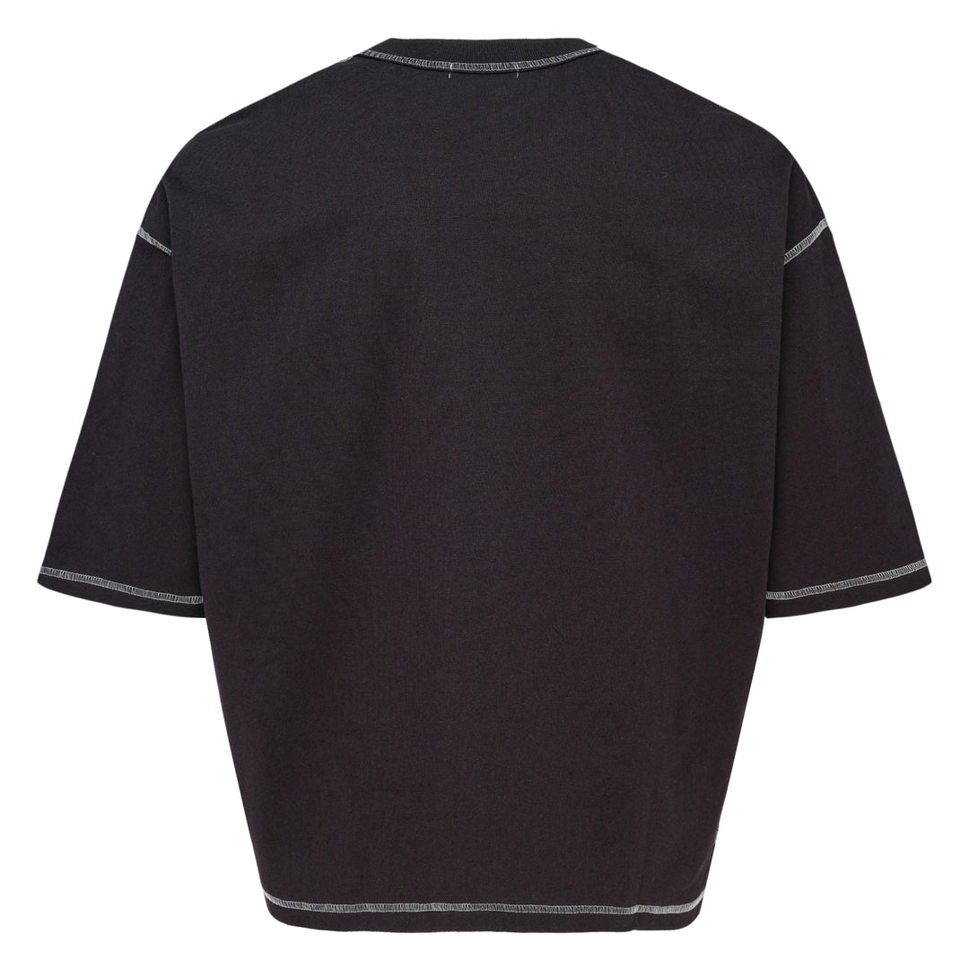 Contrast Stitch Oversized Tee