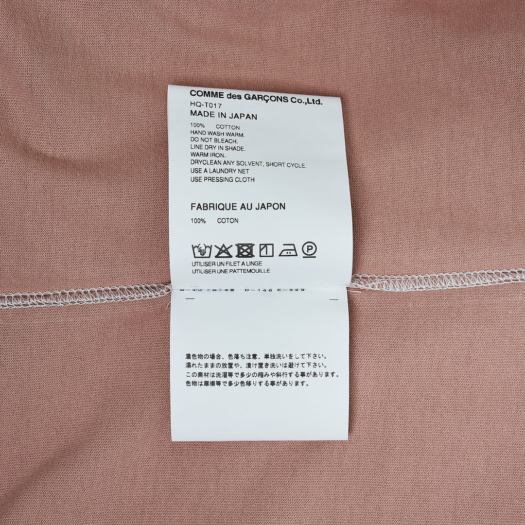 COMME des GARCONS HOMME Contrast Stitch Tee – Available at Club 21, Official Retailer in Singapore, Malaysia & Thailand with Global Shipping Online