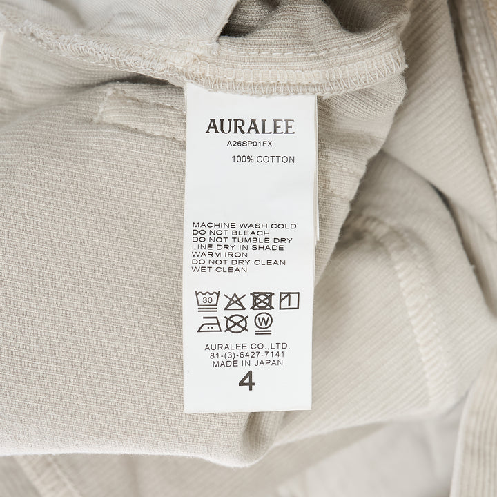 AURALEE Garment-Dyed Finx Corduroy Pants – Available at Club 21, Official Retailer in Singapore, Malaysia & Thailand with Global Shipping Online