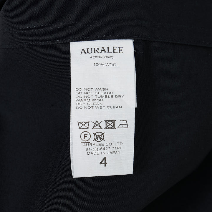 AURALEE Wool Max Canvas Over Vest – Available at Club 21, Official Retailer in Singapore, Malaysia & Thailand with Global Shipping Online