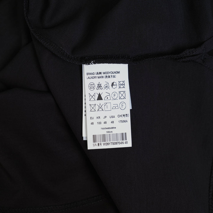 Flocked Back Logo Tee