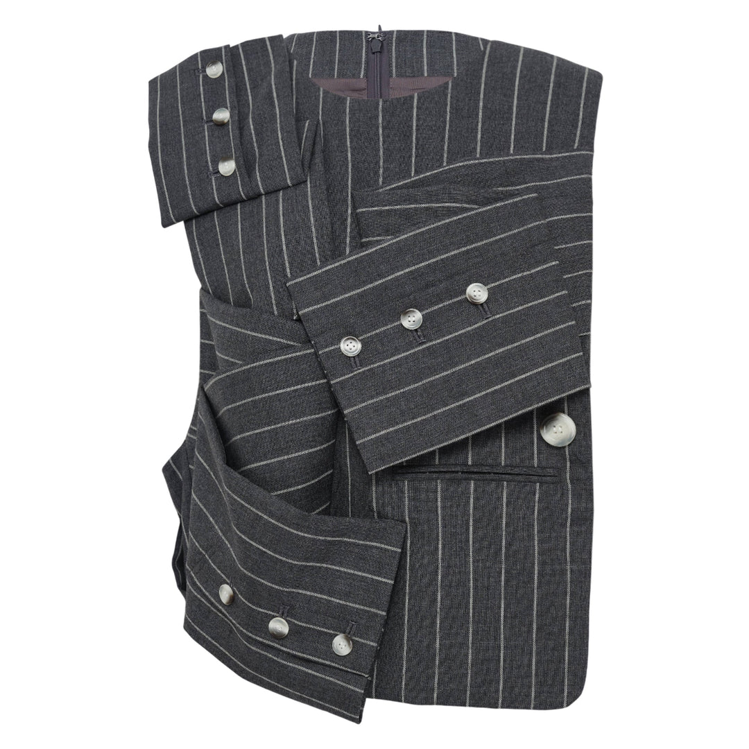 Patchwork Suit Vest