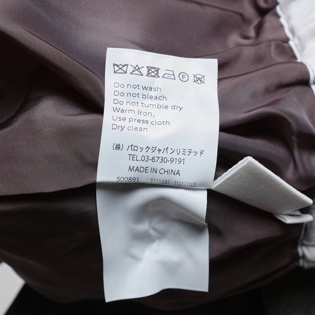 Charcoal Gray Zigzag Skirt