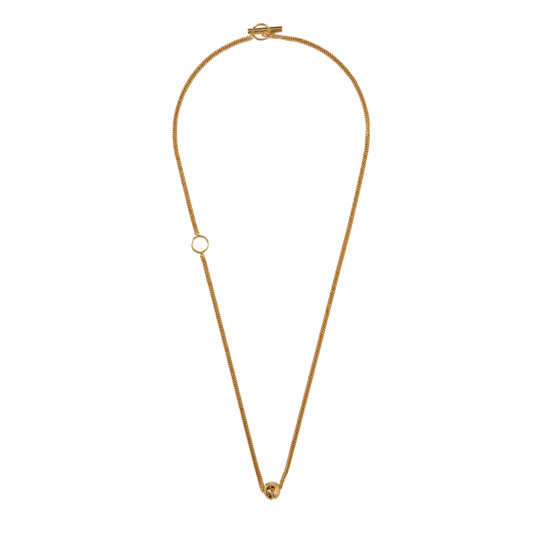 Eco Brass Necklace Gold