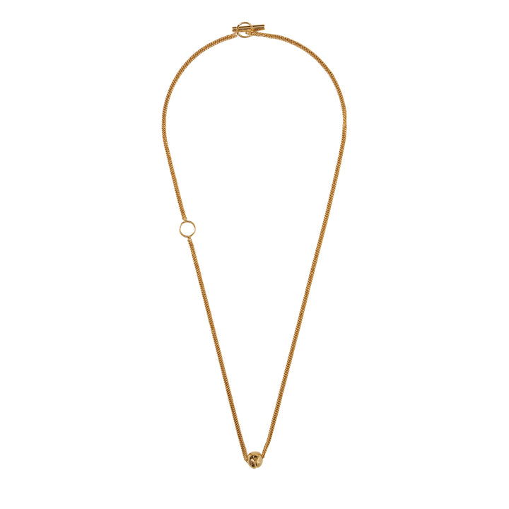 Eco Brass Necklace Gold