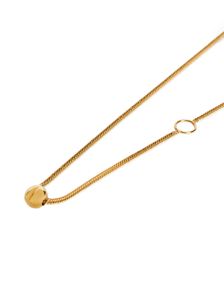 Eco Brass Necklace Gold