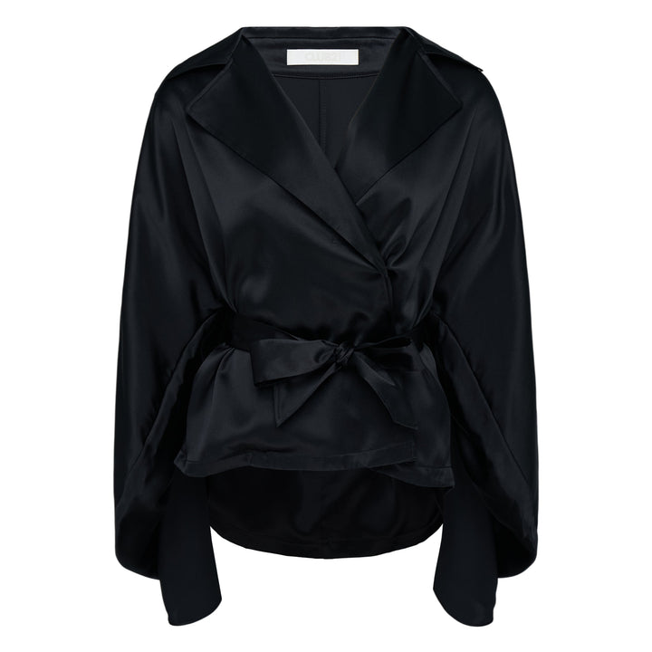 Silk Satin Amelie Jacket