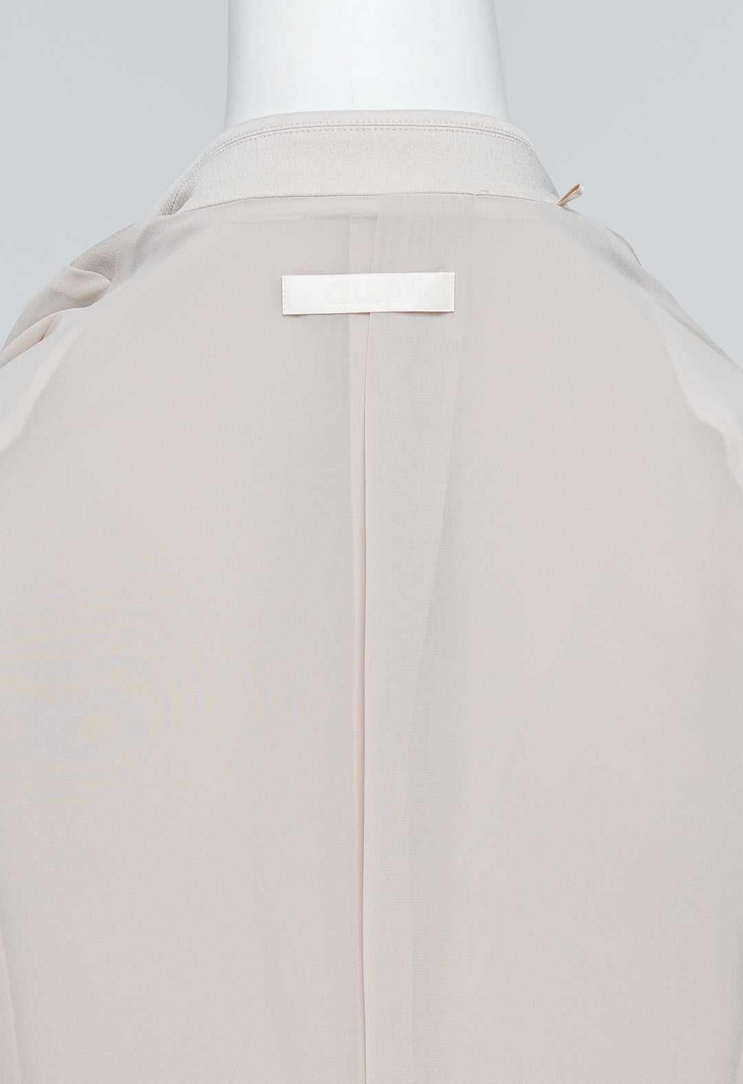 Satin Back Crepe Bianca Jacket