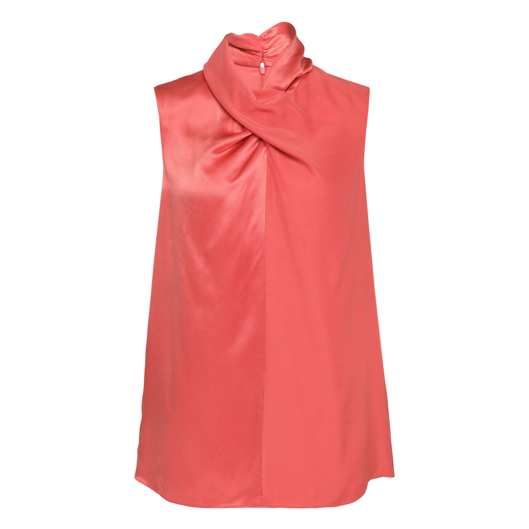 Silk Satin Josephine Woven Top
