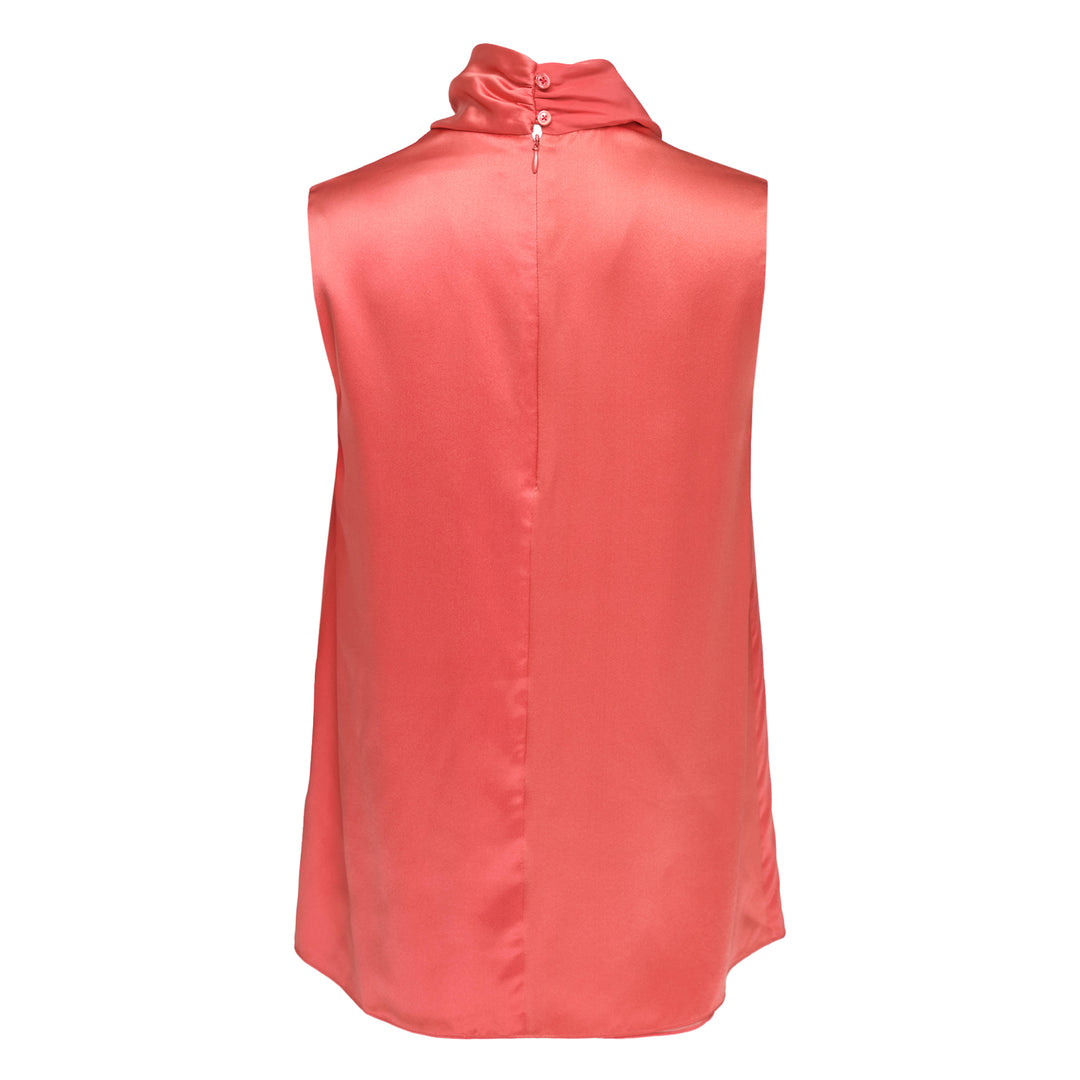 Silk Satin Josephine Woven Top
