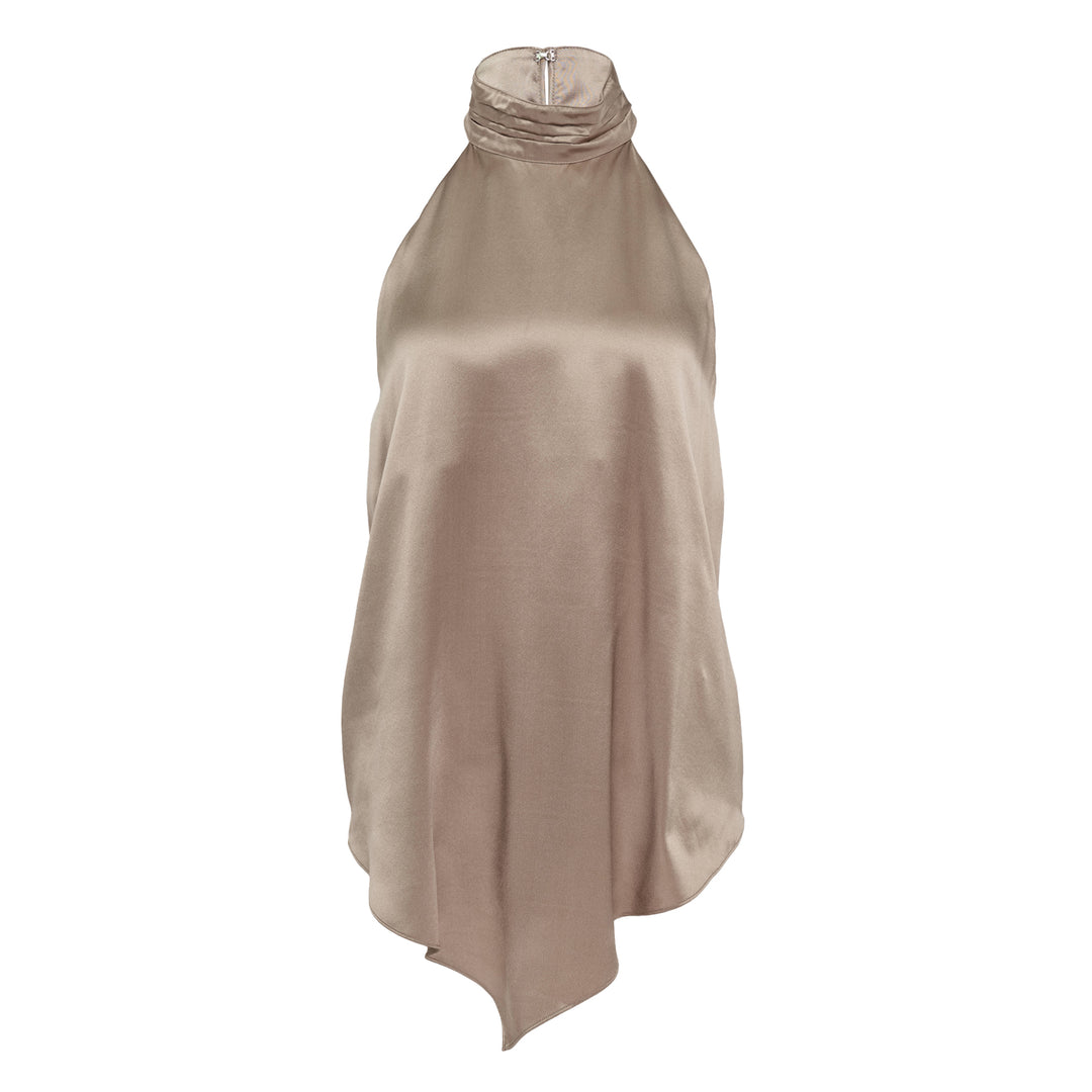 Silk Satin Marina Woven Top