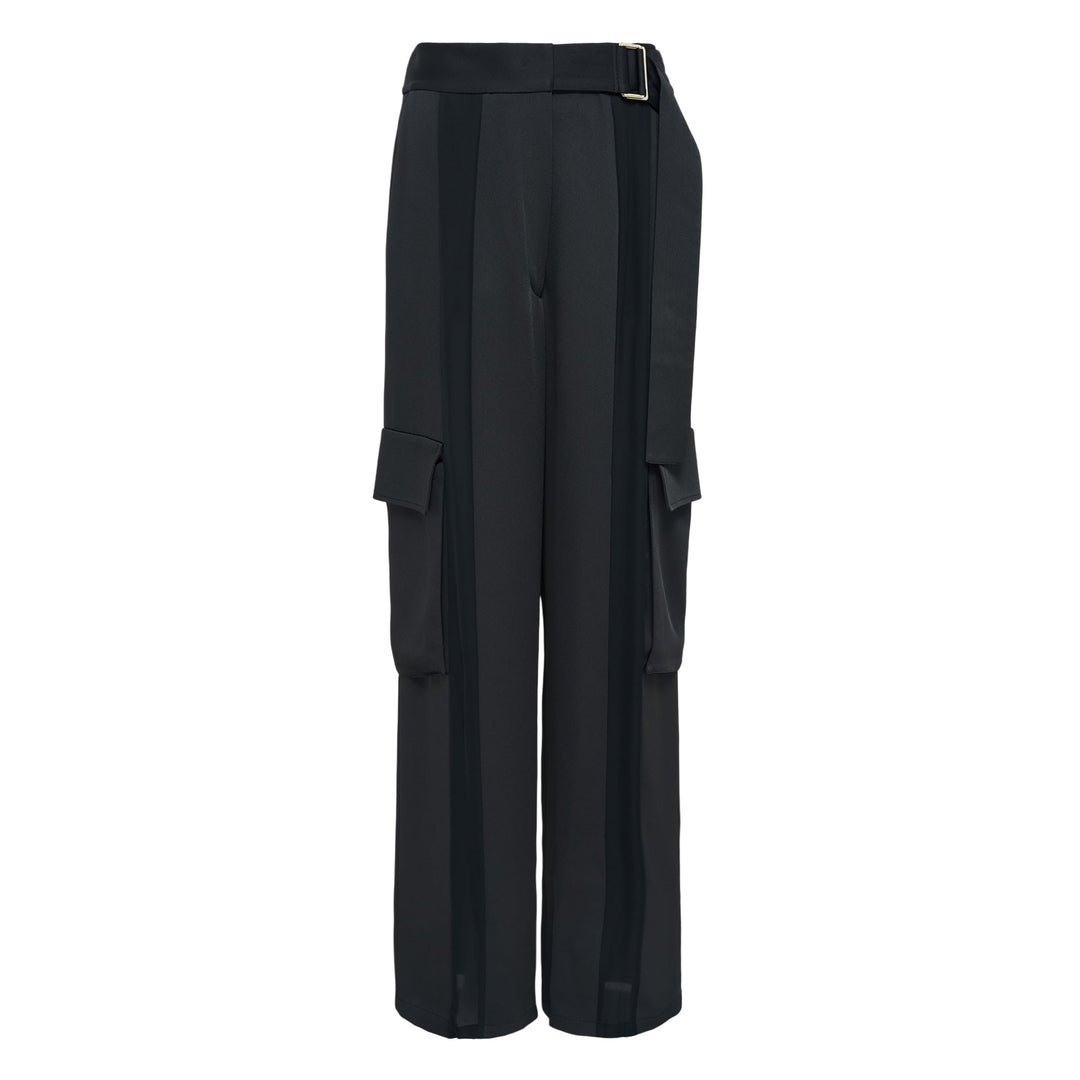 Satin Back Crepe Stephanie Pants