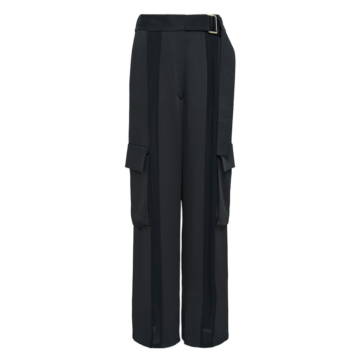 Satin Back Crepe Stephanie Pants