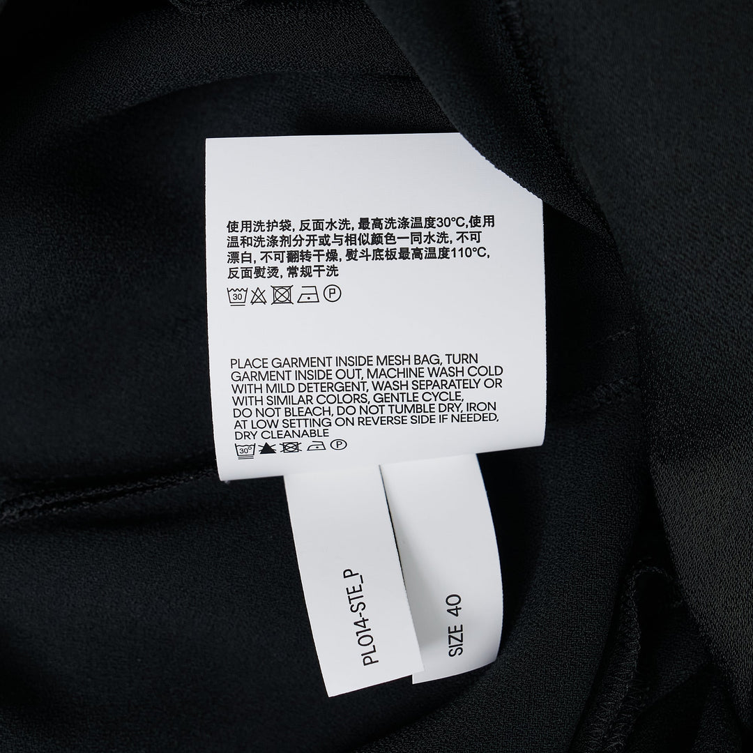 Satin Back Crepe Stephanie Pants