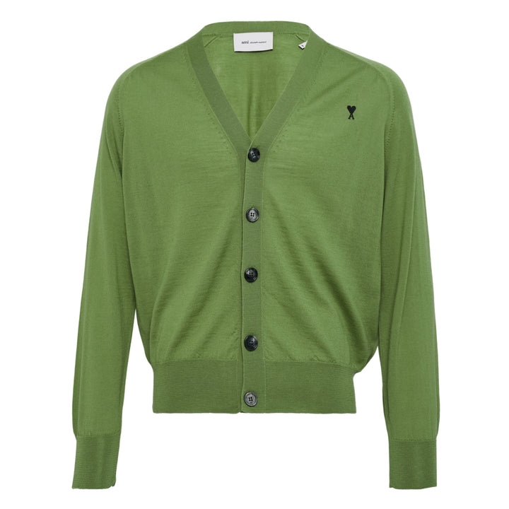 Cardigan With Contrasted AMI