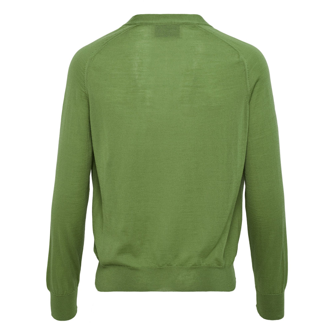 Cardigan With Contrasted AMI