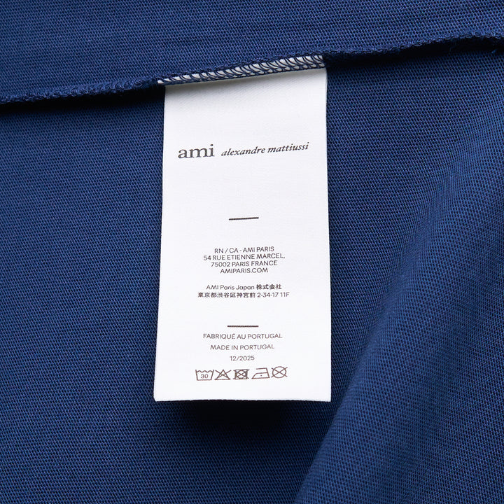 AMI Ami De Coeur Long Sleeve Oversize Polo – Available at Club 21, Official Retailer in Singapore, Malaysia & Thailand with Global Shipping Online