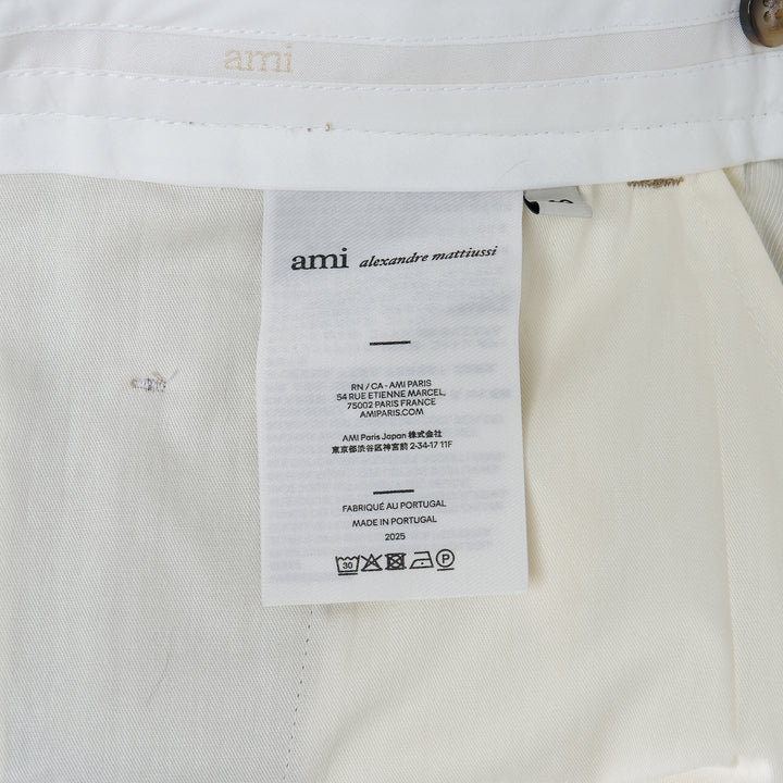 Low Waist Wide Bermuda Shorts