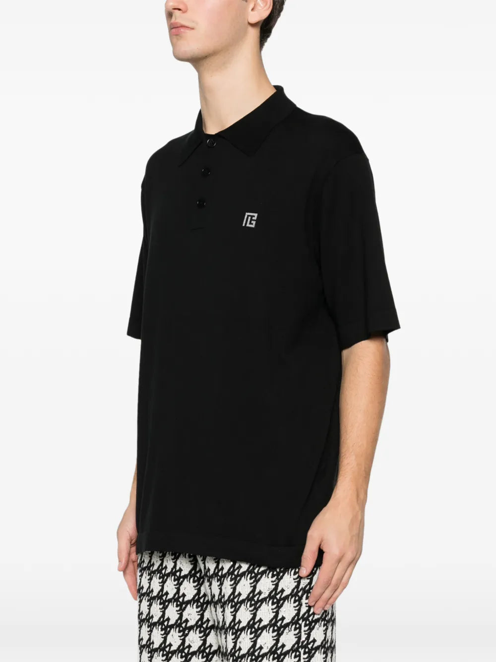 Small PB Logo Cotton Silk Knit