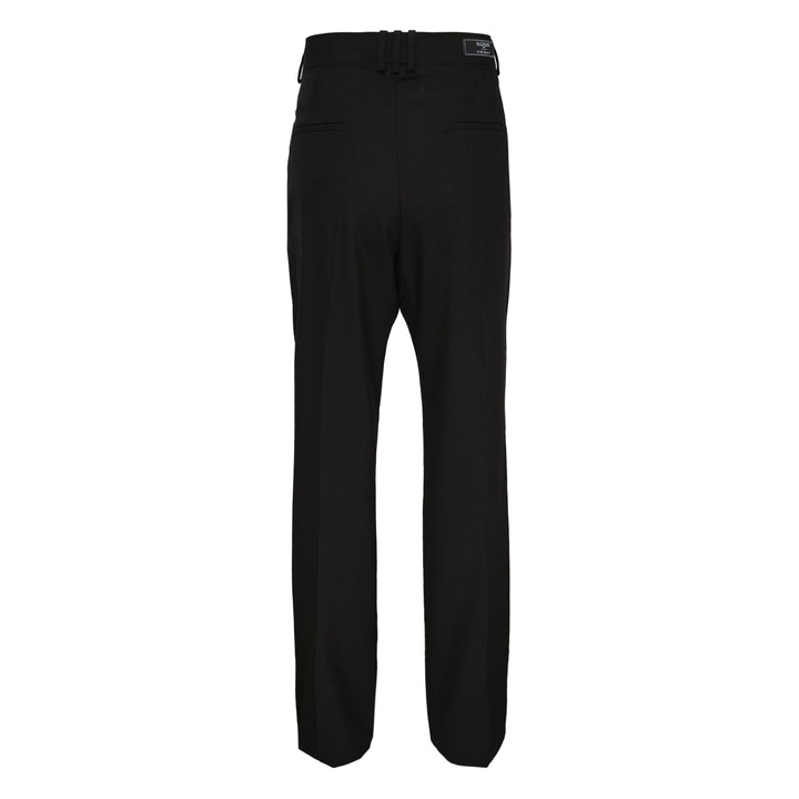 Wool Tube Leg Pants