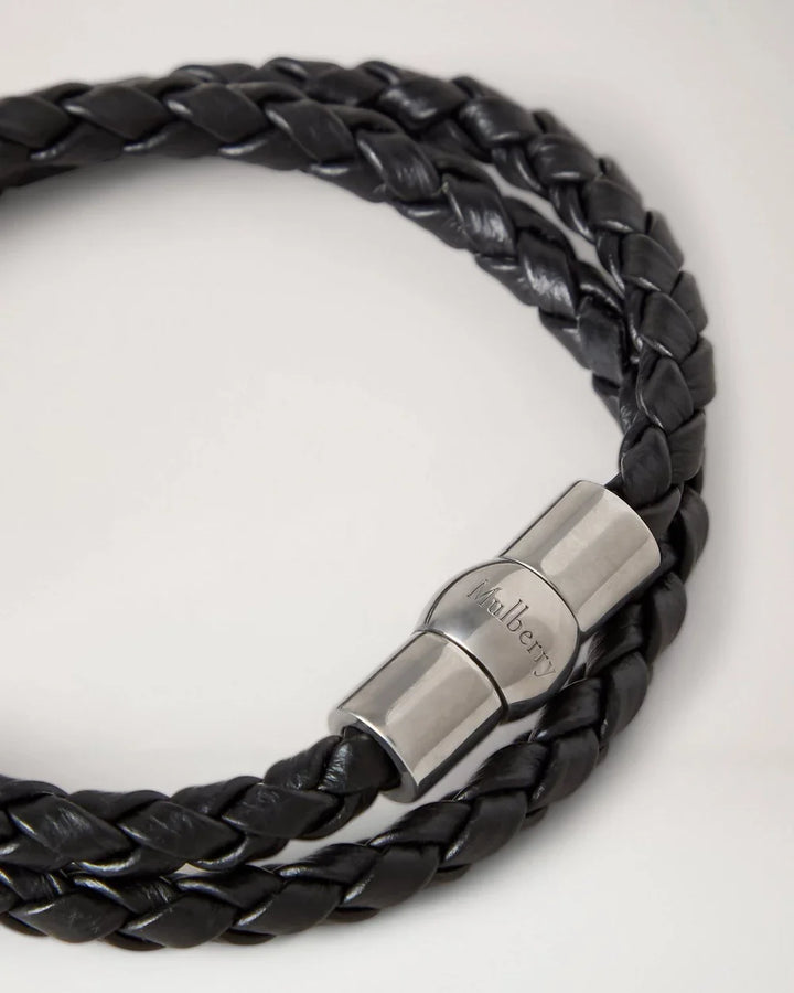 Iris Woven Double Leather Bracelet