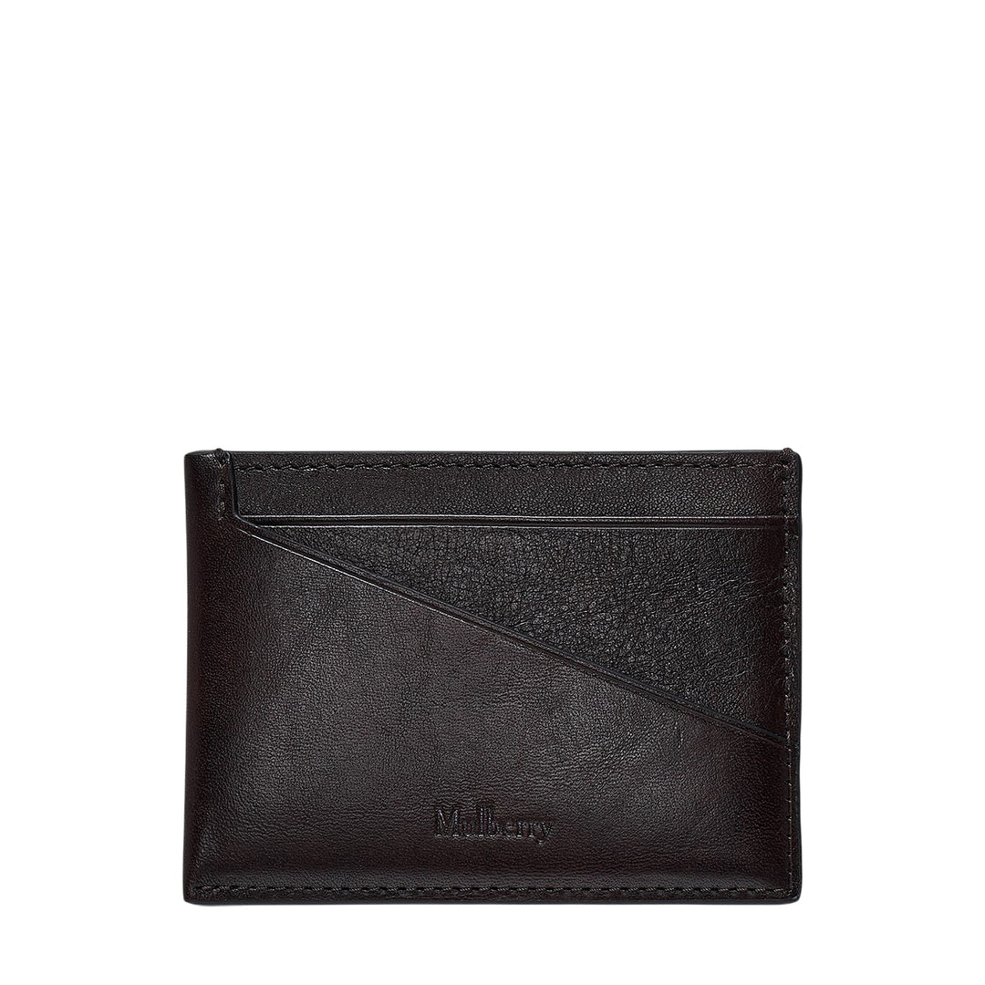Camberwell Card Holder Dark Chocolate Two-Tone Leather